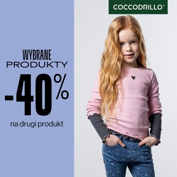 -40% na drugi produkt