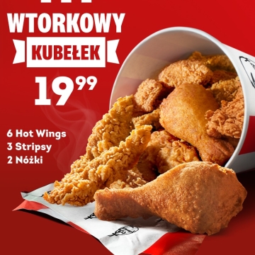 Wtorkowy Kubełek wraca do KFC!